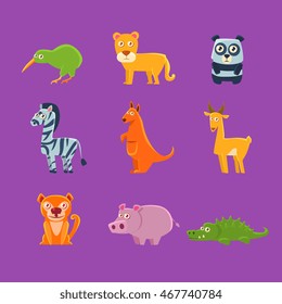 Exotic Animals Fauna Collection