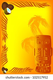 Exotic background for your cocktail party