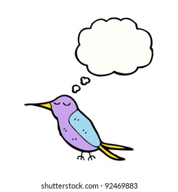 exotic bird cartoon