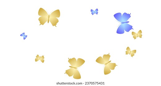Exotic bright butterflies abstract vector background. Summer colorful insects. Simple butterflies abstract fantasy illustration. Gentle wings moths graphic design. Nature beings.