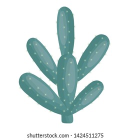 exotic cactus plant natural icon