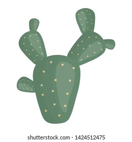exotic cactus plant natural icon