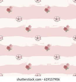 Exotic colorful flowers set