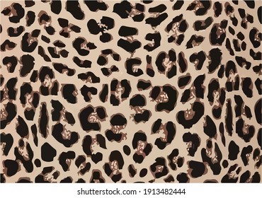 Seamless Leopard Pattern Stock Illustration 460903804 | Shutterstock