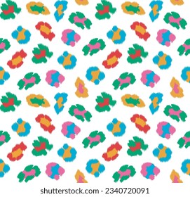 exotic colorful wild leopard design hand drawn,stationary,fashion pattern,seamless,paper,fabric,t shirt,dress,wallpaper,decorative,mug,phone case funny cute pattern