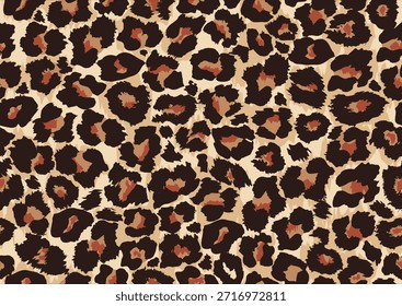 exotischer klassischer Leopardendesign-Vektor