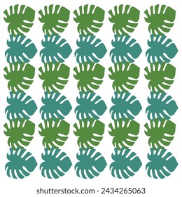 Diseño exótico Jungle Hojas Patrón Textura Fondo Textil Diseño Wallart VECTOR