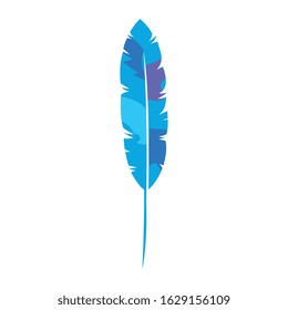 exotic feather bird isolated icon vector illustration design