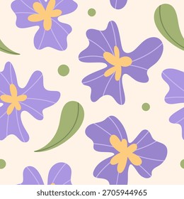 Design de padrão sem emenda floral exótico