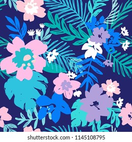 80s Floral Wallpaper High Res Stock Images Shutterstock