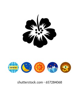Exotic Flower Icon