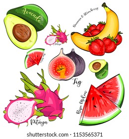Exotic exotic fruit
