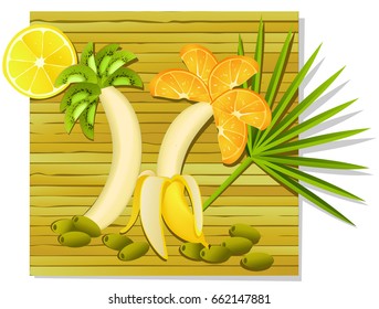 Exotic fruit meal
