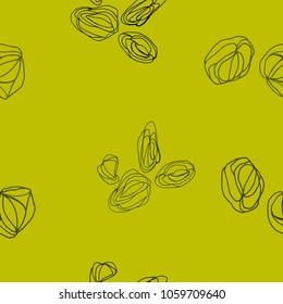 exotic green background color, hippie style, suitable for tablecloths, napkins, towels