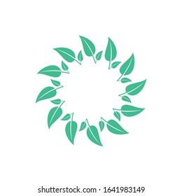Exotic Green Leaf Vector Design,Green Leaf Mandala