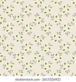 Exotic hand drawn flowers, seamless patterns with floral for fabric, textiles, clothing, wrapping paper, cover, banner, home decor, abstract backgrounds