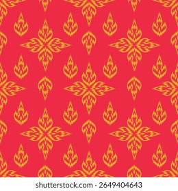 Exotic hand drawn flowers, seamless patterns with floral for fabric, textiles, clothing, wrapping paper, cover, banner, home decor, abstract backgrounds. Vector illustration.