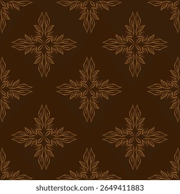 Flores exóticas desenhadas à mão, padrões sem costura com floral para tecido, têxteis, roupas, papel de embrulho, capa, banner, decoração de casa, fundos abstratos. Ilustração vetorial.