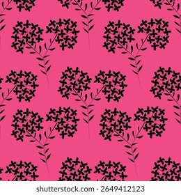 Exotic hand drawn flowers, seamless patterns with floral for fabric, textiles, clothing, wrapping paper, cover, banner, home decor, abstract backgrounds. Vector illustration.