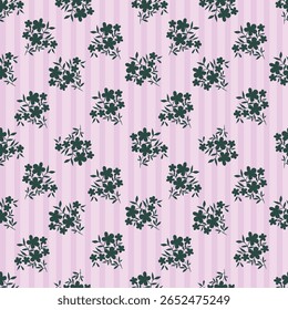 Exotic hand drawn flowers, seamless patterns with floral for fabric, textiles, clothing, wrapping paper, cover, banner, home decor, abstract backgrounds. Vector illustration.