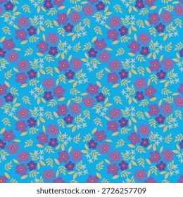 Flores desenhadas à mão exóticas, padrões sem costura com floral para tecido, têxteis, roupas, papel de embrulho, capa, banner, decoração de casa, fundos abstratos