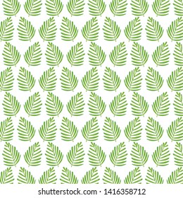 exotic leafs palms pattern background