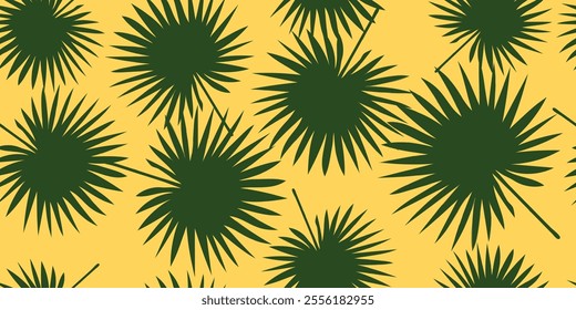 exotic leaves seamless pattern. tropical leaves background illustration . Modern print color. natural ornaments for textile, fabric, wallpaper.