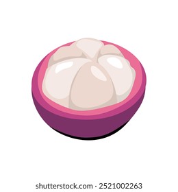 Exotic Mangosteen Fruit, Fresh Tropical Delight