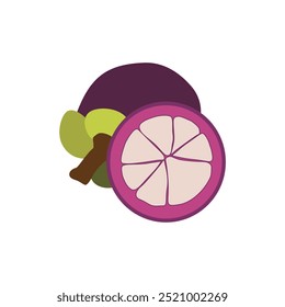 Exotic Mangosteen Fruit, Fresh Tropical Delight