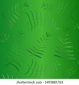 Exotic pattern with tropical leaves. Palm leaves. Tropical leaves. Jungle leaves. Summer leafs.,Vector illustration.