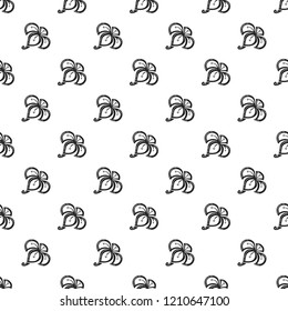 Exotic plumeria pattern seamless repeat background for any web design