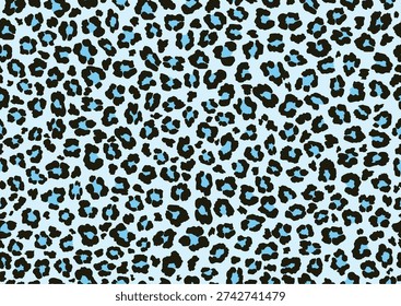 Vector diseño leopardo dibujado
