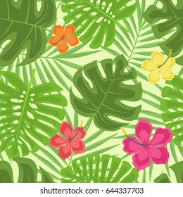 Exotic seamless pattern