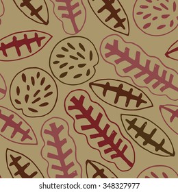 Exotic tropical leaves pattern.
