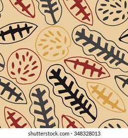 Exotic tropical leaves pattern.
