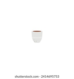 Exotic vector flower vase exotic