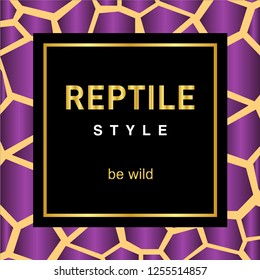 Exotic vectors with animal patterns are emphasized by the originality of your products. Сan use for makeup design, banners, print design, decoration magazines.