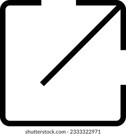 expandir la flecha máxima de pantalla completa expandir Contorno