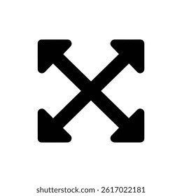 Expand Icon Arrows Pointing Outward Corners