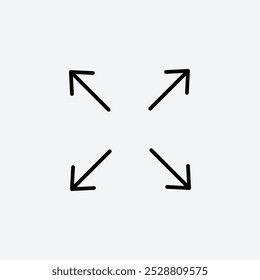 Expand icon in tree different line stroke sizes.