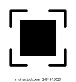 Ilustración de diseño de símbolos de Vector de iconos de Expandir