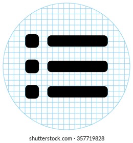 expand menu -  black vector icon