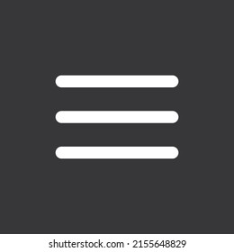 Expandir icono de menú en fondo gris