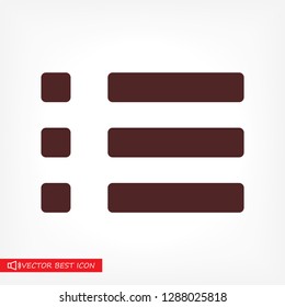 expand menu Vector icon 