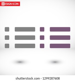 expand menu Vector icon 