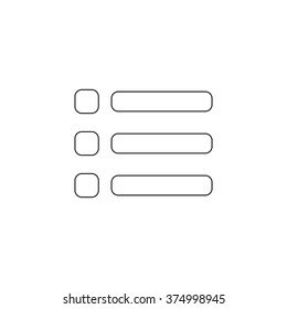 expand menu -  vector icon