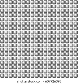 expand rounded square image,gray scale tile - Geometric seamless pattern