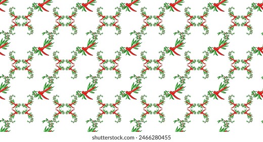 Expandable Pattern of Flowers and Leaves Decoration