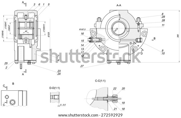 Vector De Stock Libre De Regalias Sobre Dibujo Expandido De