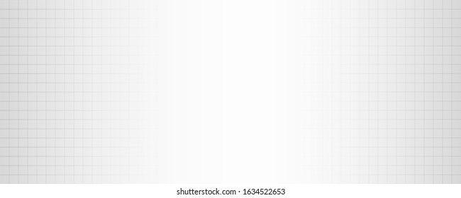 Expanded vector squared grid mock-up illustration made with black gradient lines and opacity in the middle. Horizontal vector illustration.